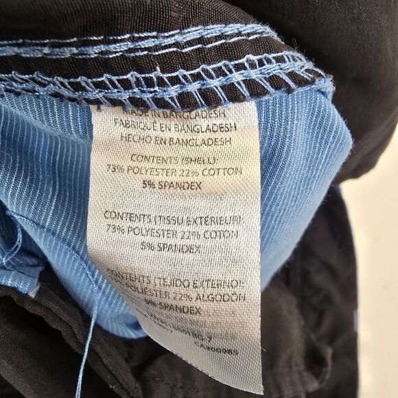 Trunks Mens Light Blue 4 Pocket Multifunctional Shorts 36 - Picture 5 of 7